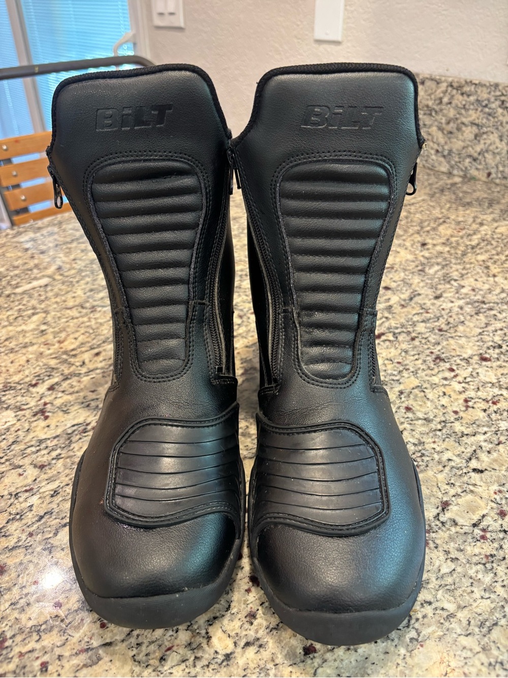 Men's BILT Black Motorcycle Boots